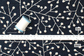 Shokunin Collection Hand-printed Japanese Fabric Seed Pods - 5E - 50cm